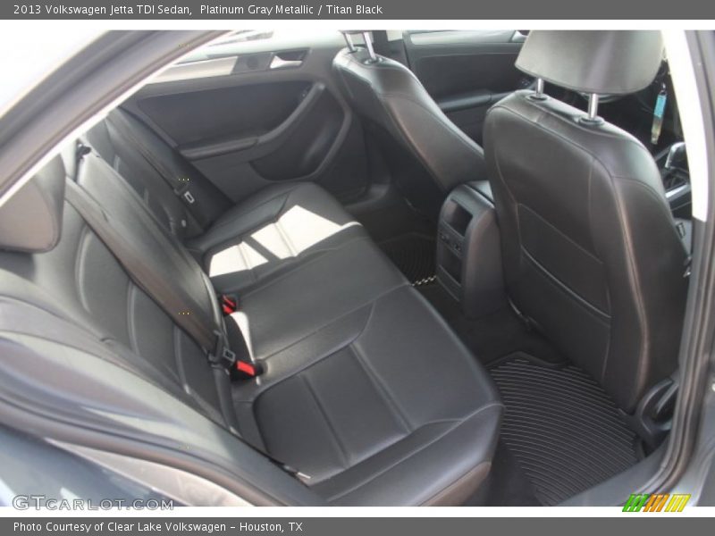 Platinum Gray Metallic / Titan Black 2013 Volkswagen Jetta TDI Sedan