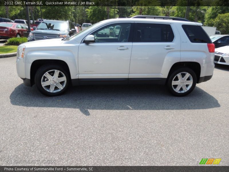 Quicksilver Metallic / Jet Black 2012 GMC Terrain SLE