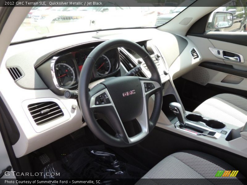 Quicksilver Metallic / Jet Black 2012 GMC Terrain SLE