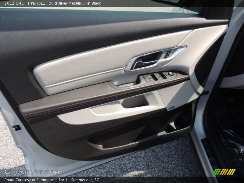 Quicksilver Metallic / Jet Black 2012 GMC Terrain SLE