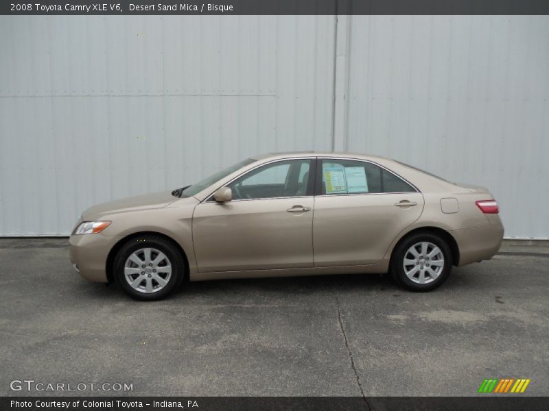 Desert Sand Mica / Bisque 2008 Toyota Camry XLE V6