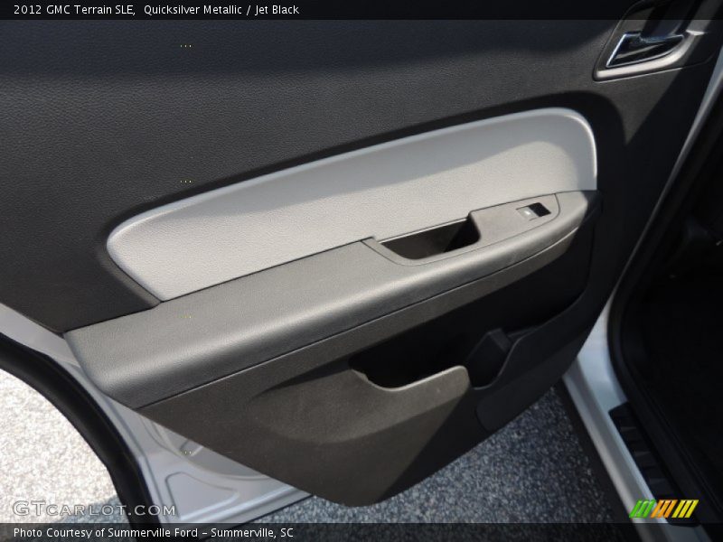 Quicksilver Metallic / Jet Black 2012 GMC Terrain SLE