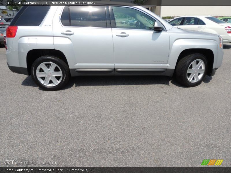 Quicksilver Metallic / Jet Black 2012 GMC Terrain SLE
