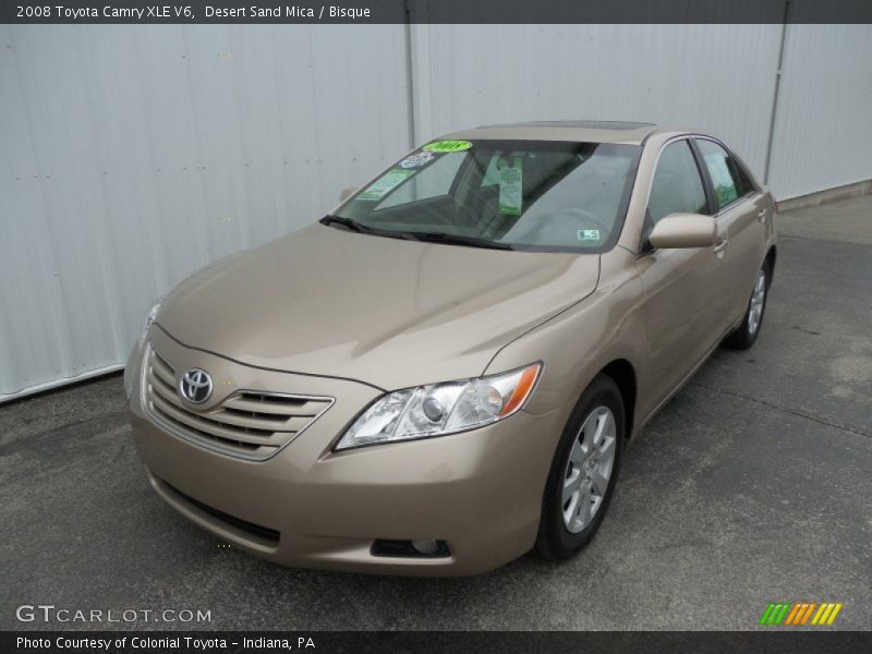 Desert Sand Mica / Bisque 2008 Toyota Camry XLE V6