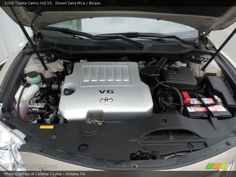 Desert Sand Mica / Bisque 2008 Toyota Camry XLE V6