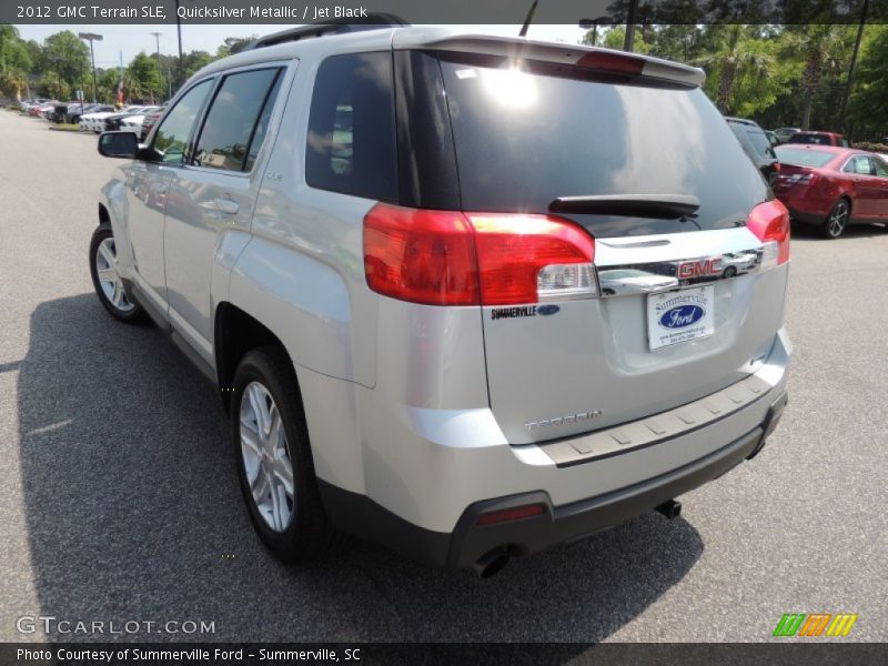 Quicksilver Metallic / Jet Black 2012 GMC Terrain SLE