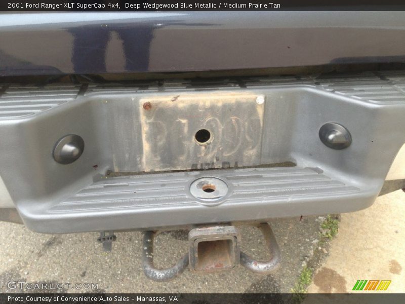 Deep Wedgewood Blue Metallic / Medium Prairie Tan 2001 Ford Ranger XLT SuperCab 4x4