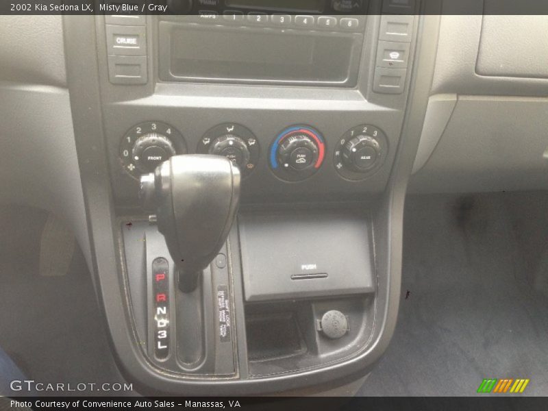 Misty Blue / Gray 2002 Kia Sedona LX