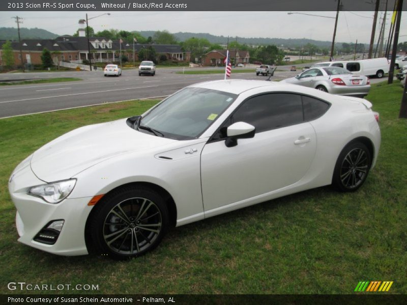 Whiteout / Black/Red Accents 2013 Scion FR-S Sport Coupe