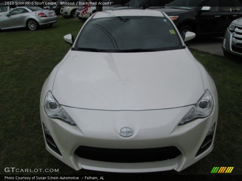 Whiteout / Black/Red Accents 2013 Scion FR-S Sport Coupe