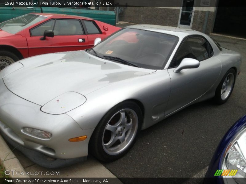 Silver Stone Metallic / Black 1993 Mazda RX-7 Twin Turbo