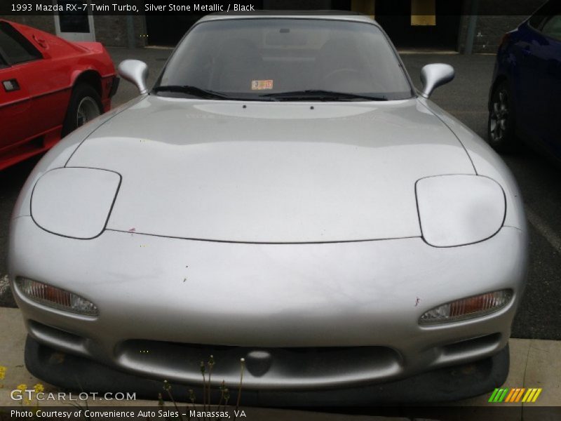 Silver Stone Metallic / Black 1993 Mazda RX-7 Twin Turbo