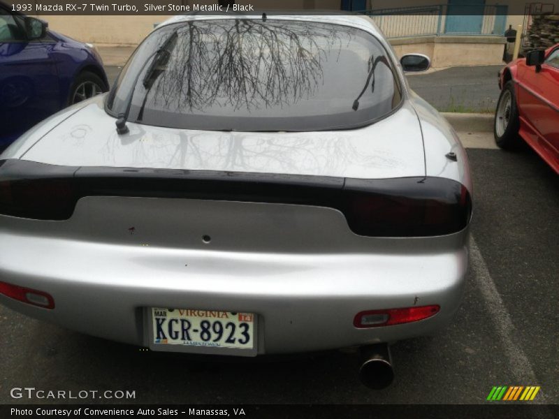 Silver Stone Metallic / Black 1993 Mazda RX-7 Twin Turbo