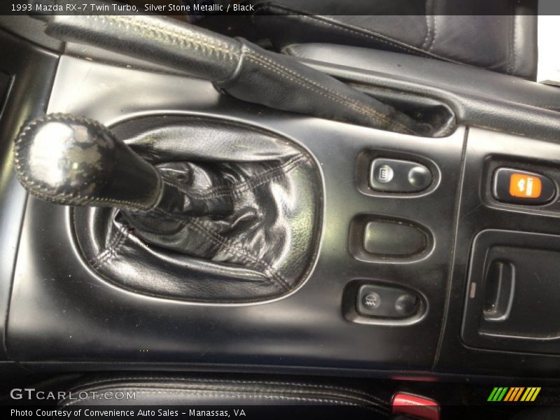 Silver Stone Metallic / Black 1993 Mazda RX-7 Twin Turbo