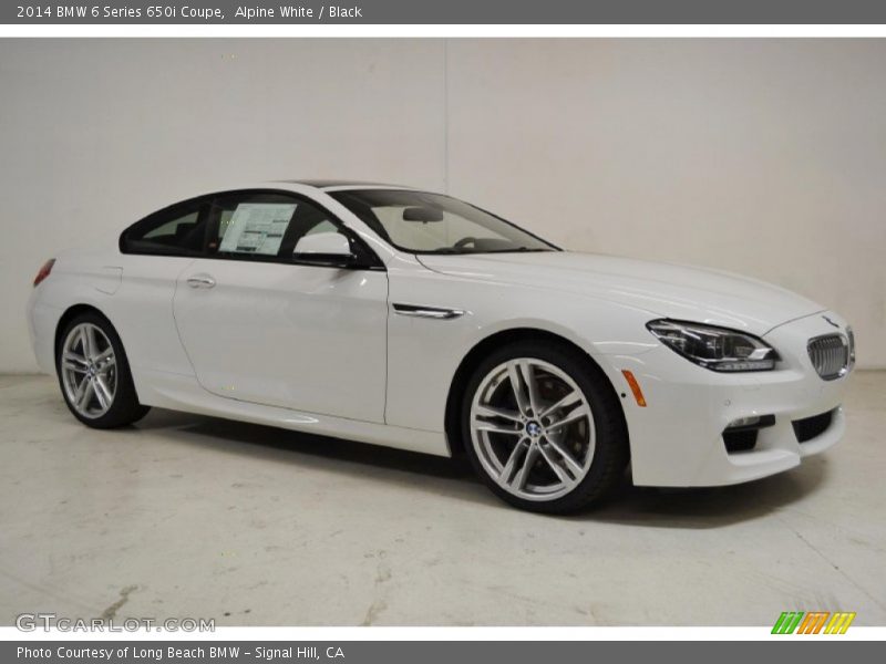  2014 6 Series 650i Coupe Alpine White