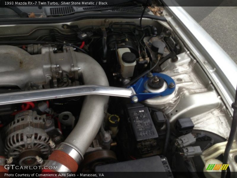 Silver Stone Metallic / Black 1993 Mazda RX-7 Twin Turbo