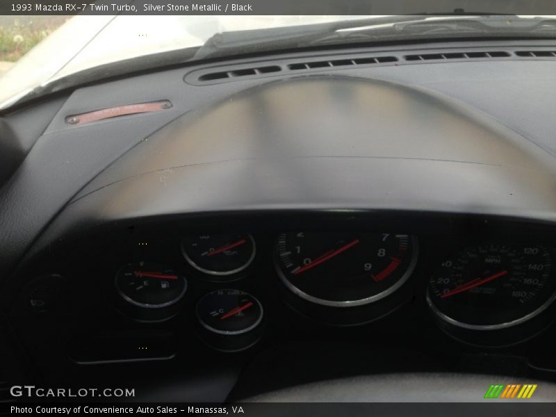 Silver Stone Metallic / Black 1993 Mazda RX-7 Twin Turbo