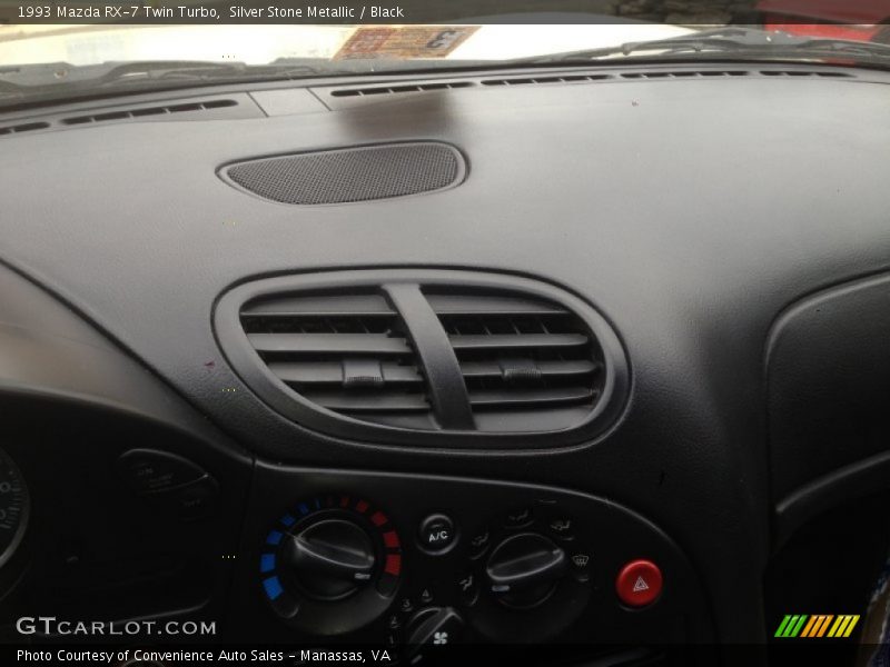 Silver Stone Metallic / Black 1993 Mazda RX-7 Twin Turbo