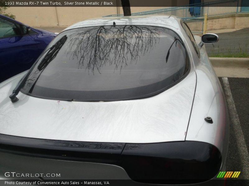 Silver Stone Metallic / Black 1993 Mazda RX-7 Twin Turbo