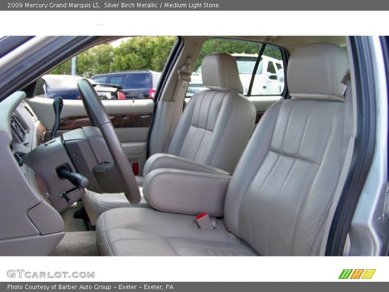 Silver Birch Metallic / Medium Light Stone 2009 Mercury Grand Marquis LS