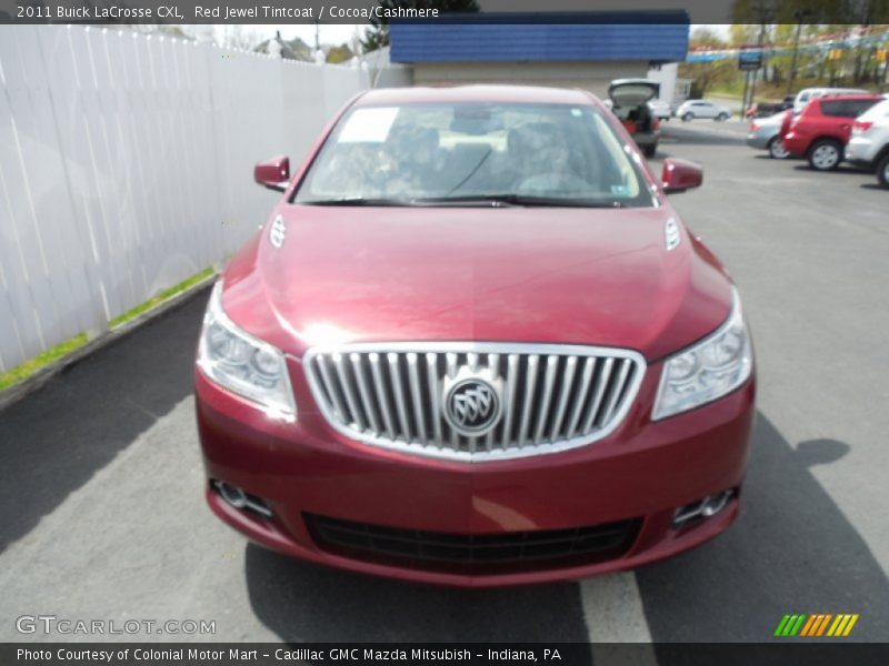 Red Jewel Tintcoat / Cocoa/Cashmere 2011 Buick LaCrosse CXL