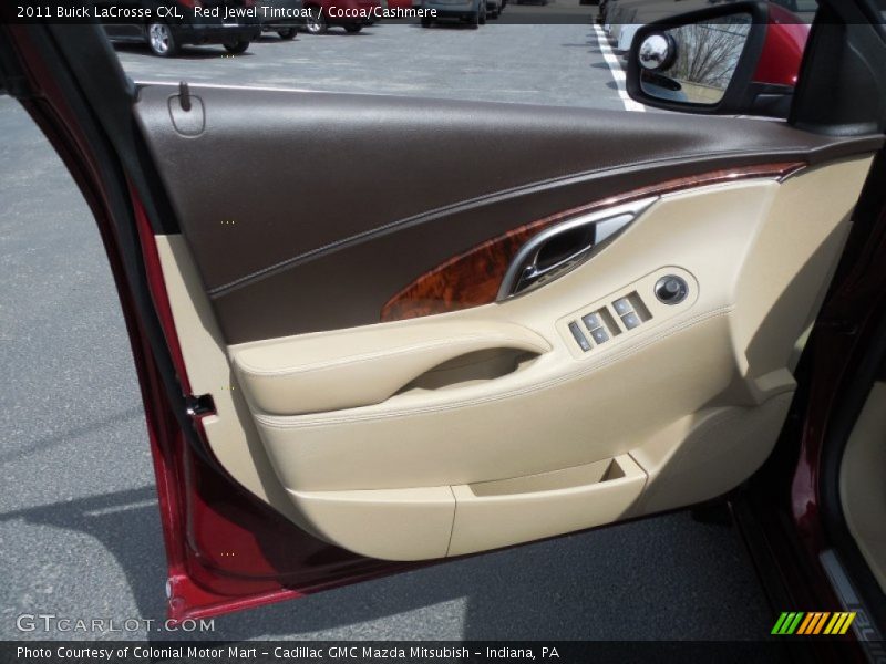 Red Jewel Tintcoat / Cocoa/Cashmere 2011 Buick LaCrosse CXL