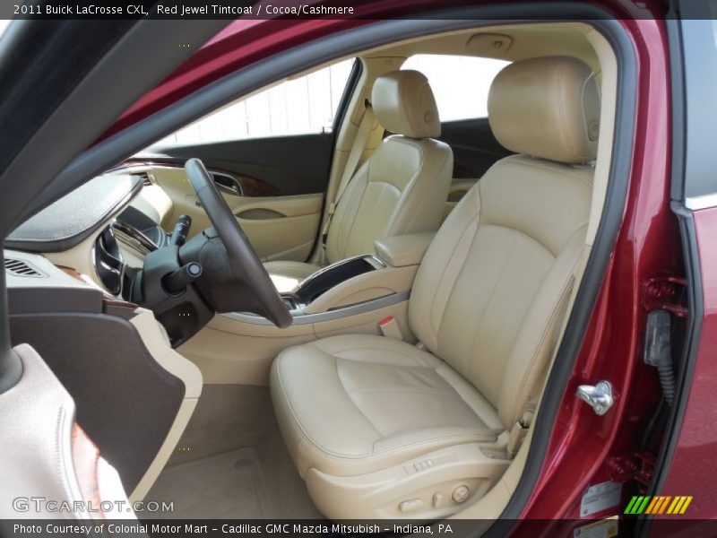 Red Jewel Tintcoat / Cocoa/Cashmere 2011 Buick LaCrosse CXL