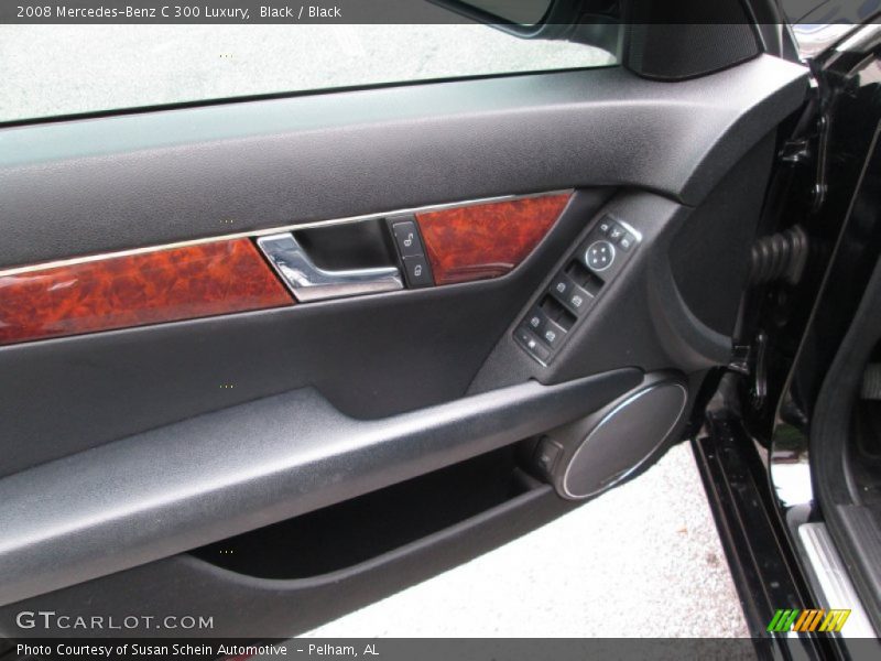 Black / Black 2008 Mercedes-Benz C 300 Luxury