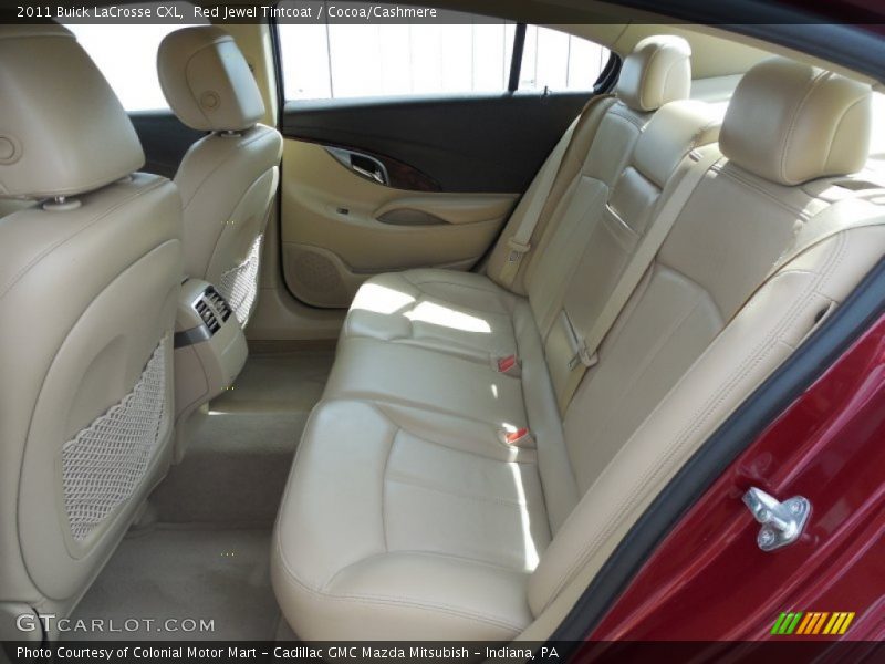 Red Jewel Tintcoat / Cocoa/Cashmere 2011 Buick LaCrosse CXL