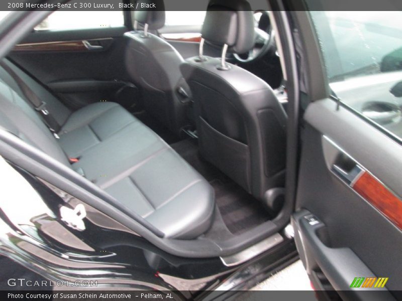 Black / Black 2008 Mercedes-Benz C 300 Luxury