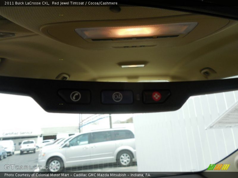 Red Jewel Tintcoat / Cocoa/Cashmere 2011 Buick LaCrosse CXL