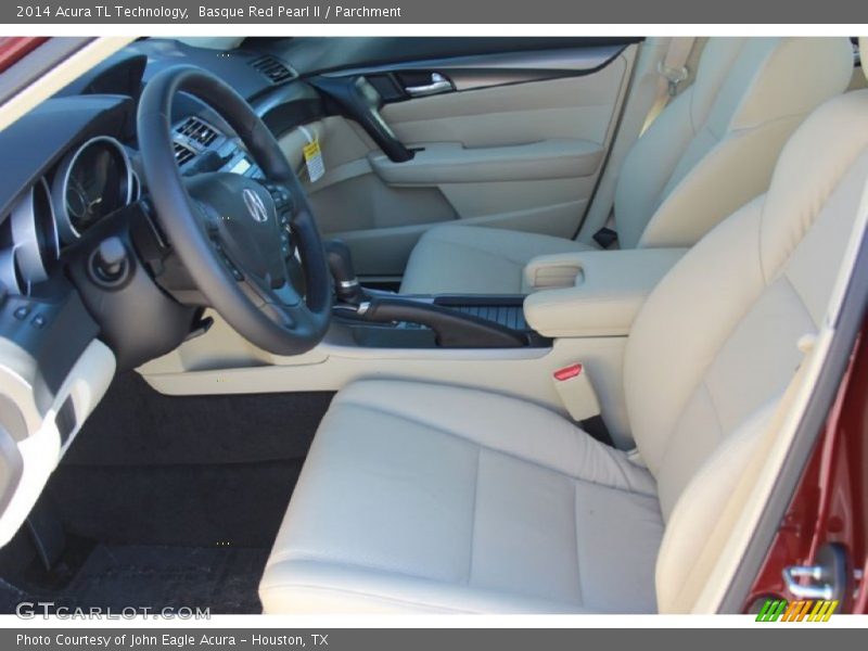 Basque Red Pearl II / Parchment 2014 Acura TL Technology