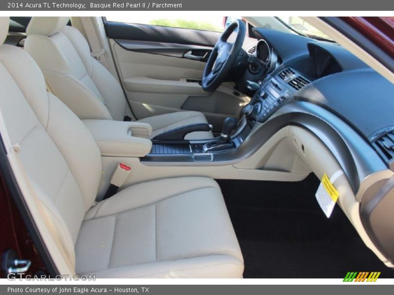 Basque Red Pearl II / Parchment 2014 Acura TL Technology