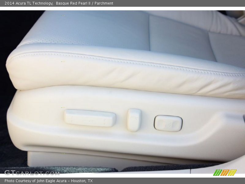 Basque Red Pearl II / Parchment 2014 Acura TL Technology