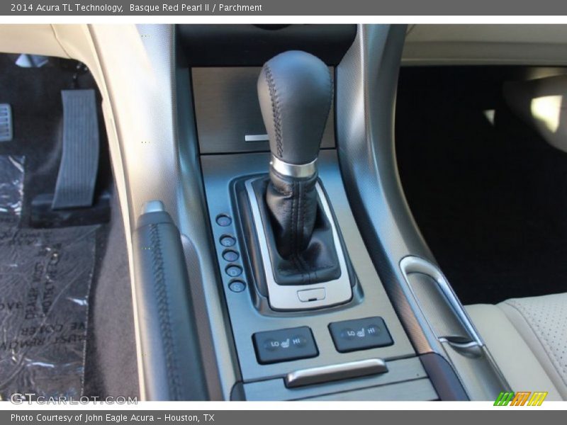 Basque Red Pearl II / Parchment 2014 Acura TL Technology