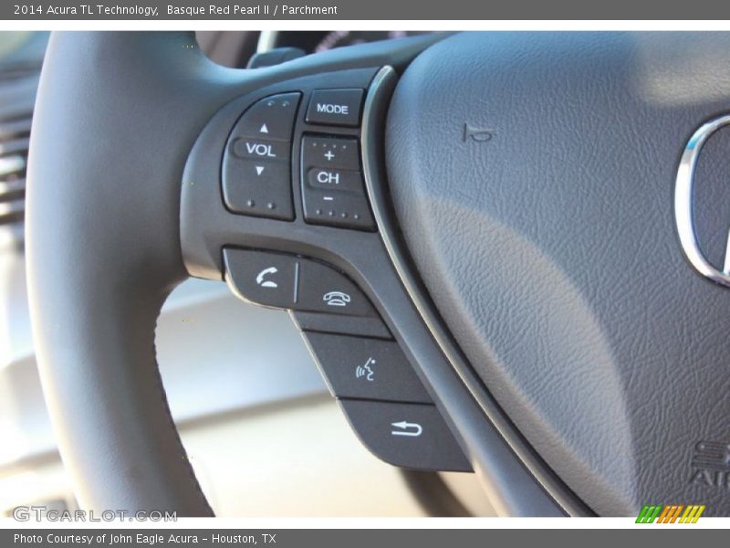 Basque Red Pearl II / Parchment 2014 Acura TL Technology