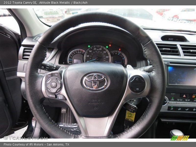 Attitude Black Metallic / Black/Ash 2012 Toyota Camry SE