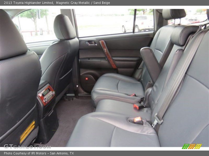 Magnetic Gray Metallic / Sand Beige 2013 Toyota Highlander Limited