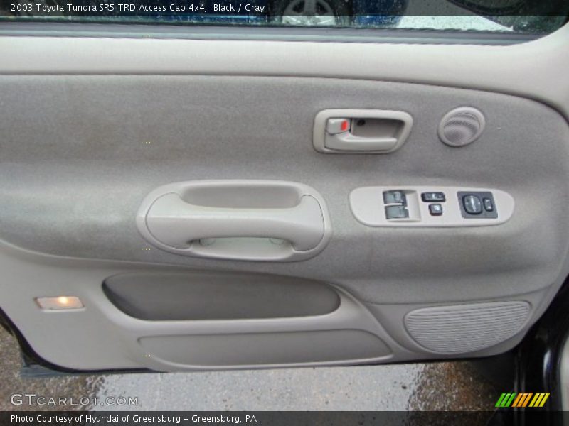 Black / Gray 2003 Toyota Tundra SR5 TRD Access Cab 4x4