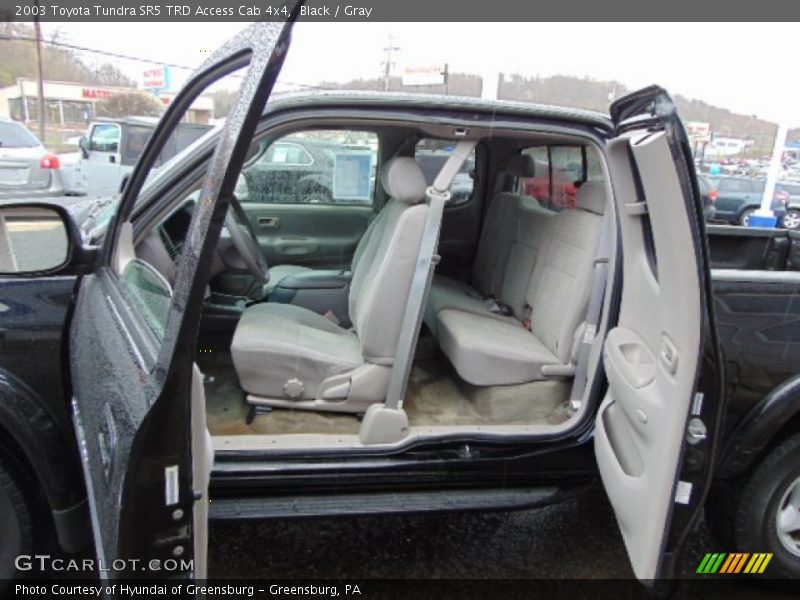 Black / Gray 2003 Toyota Tundra SR5 TRD Access Cab 4x4