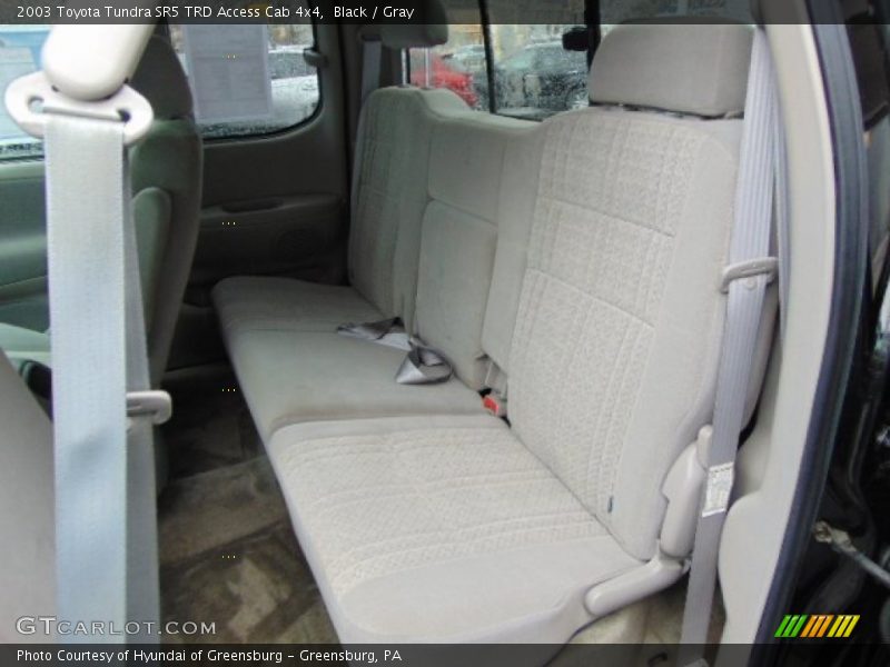 Black / Gray 2003 Toyota Tundra SR5 TRD Access Cab 4x4