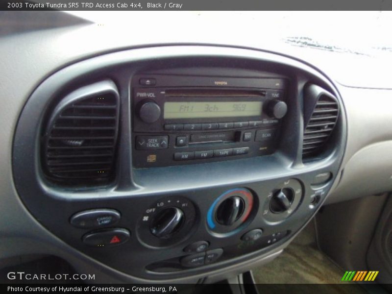 Black / Gray 2003 Toyota Tundra SR5 TRD Access Cab 4x4
