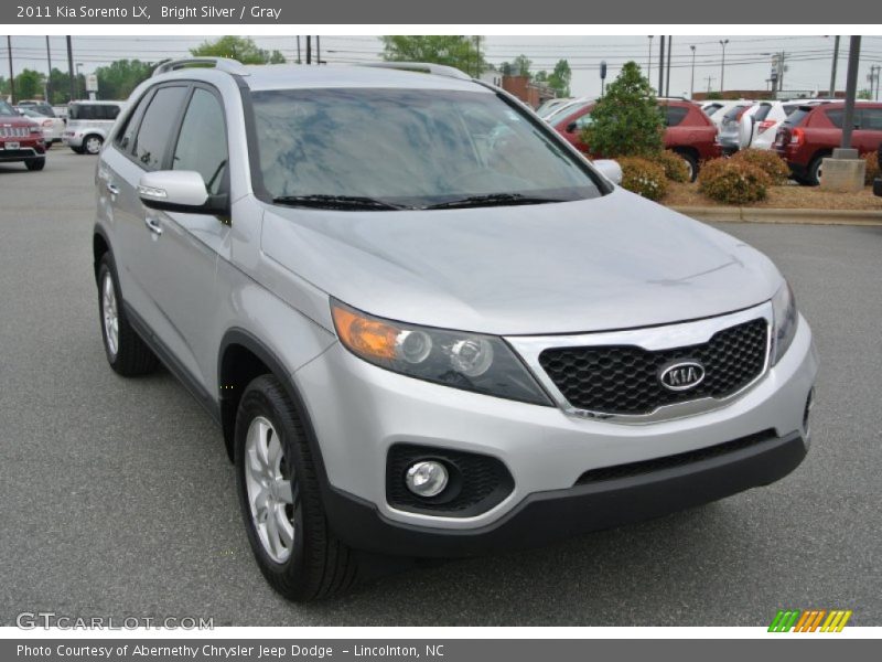 Bright Silver / Gray 2011 Kia Sorento LX