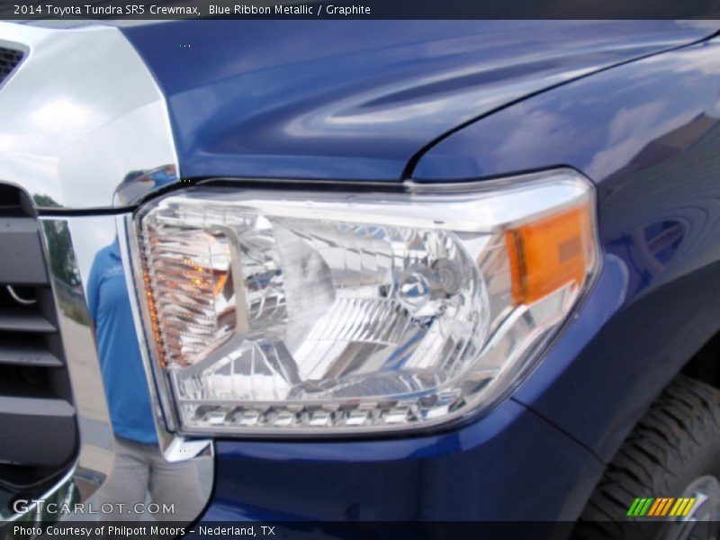 Blue Ribbon Metallic / Graphite 2014 Toyota Tundra SR5 Crewmax