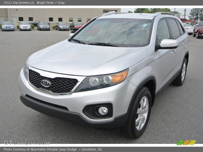 Bright Silver / Gray 2011 Kia Sorento LX