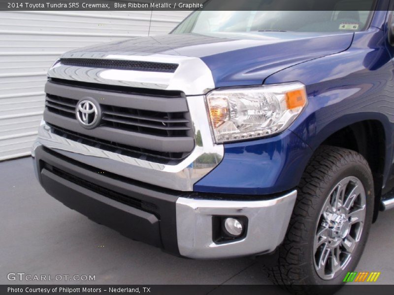 Blue Ribbon Metallic / Graphite 2014 Toyota Tundra SR5 Crewmax
