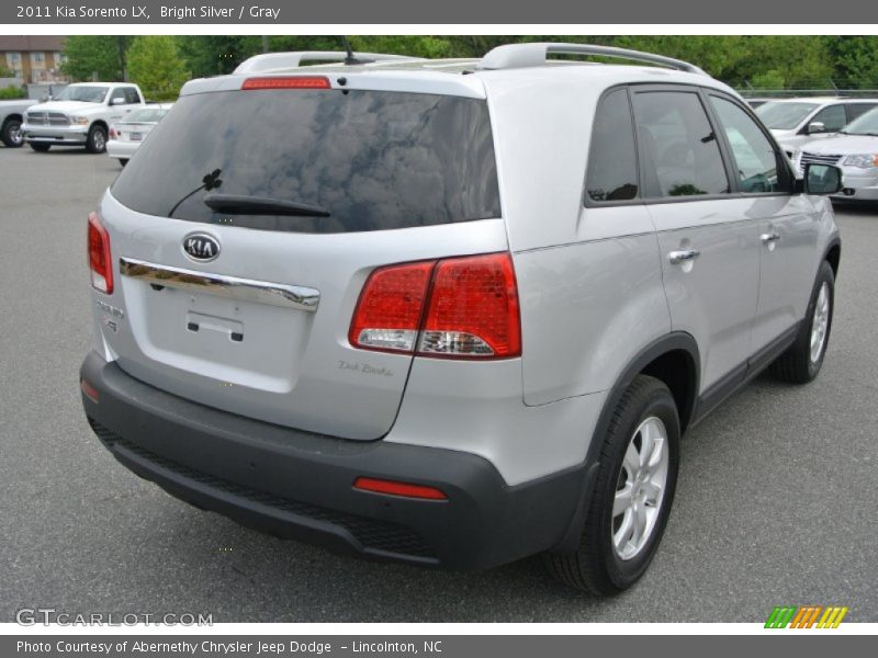 Bright Silver / Gray 2011 Kia Sorento LX