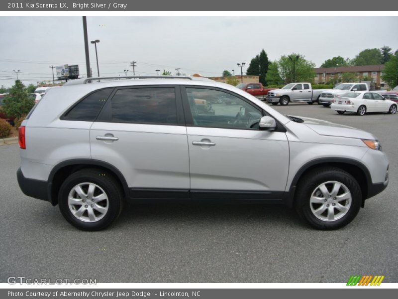 Bright Silver / Gray 2011 Kia Sorento LX