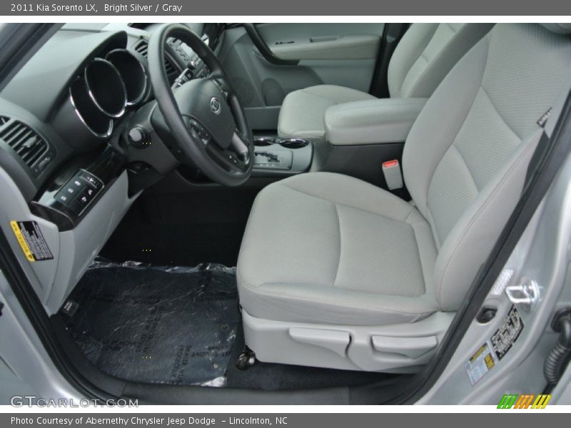 Bright Silver / Gray 2011 Kia Sorento LX