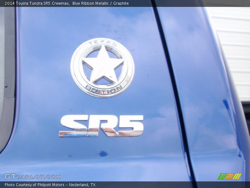 Blue Ribbon Metallic / Graphite 2014 Toyota Tundra SR5 Crewmax